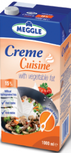 Crème Cuisine, for cooking with  veg.fat